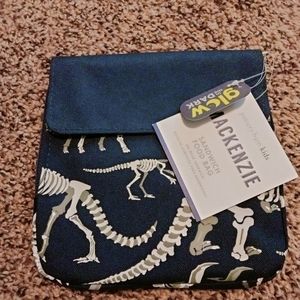 BNWT Pottery Barn Mackenzie Glow in the dark Dino sandwich bag
